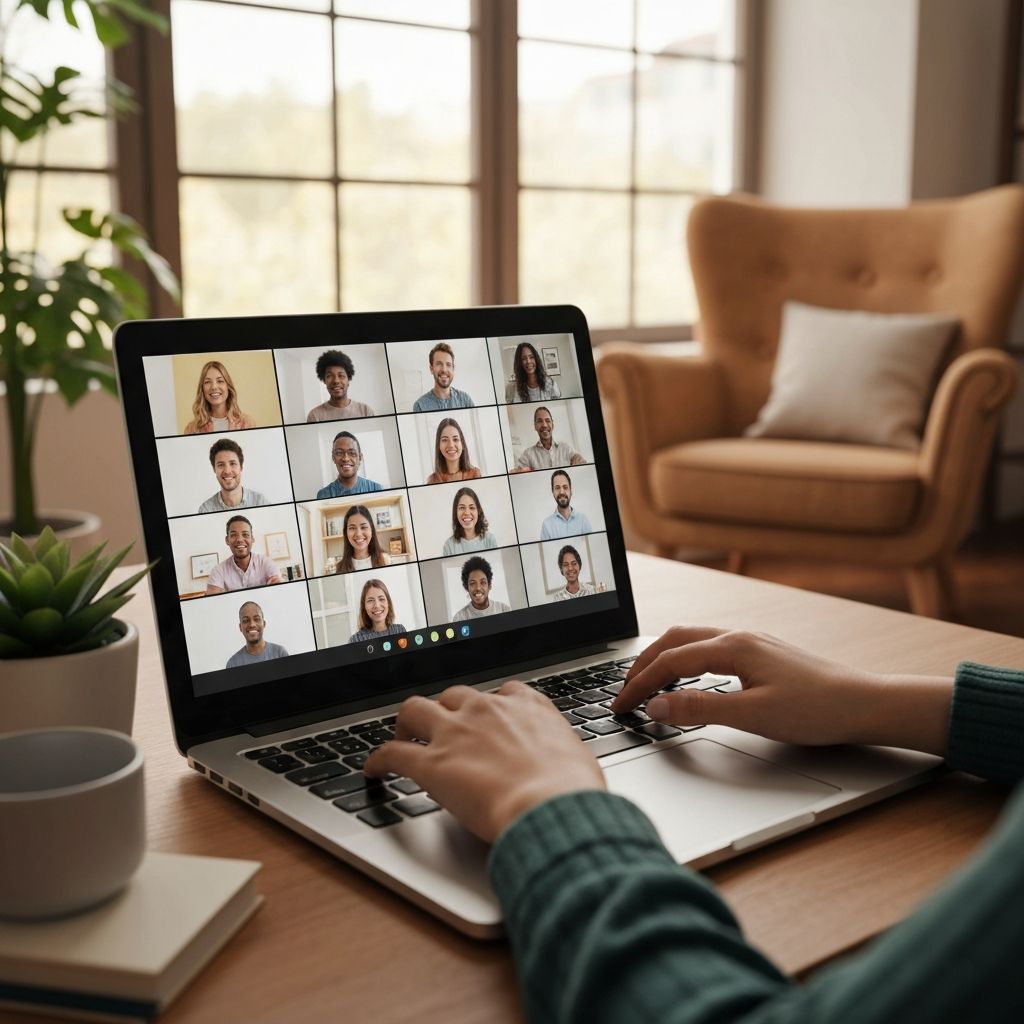 Virtual meeting with diverse participants